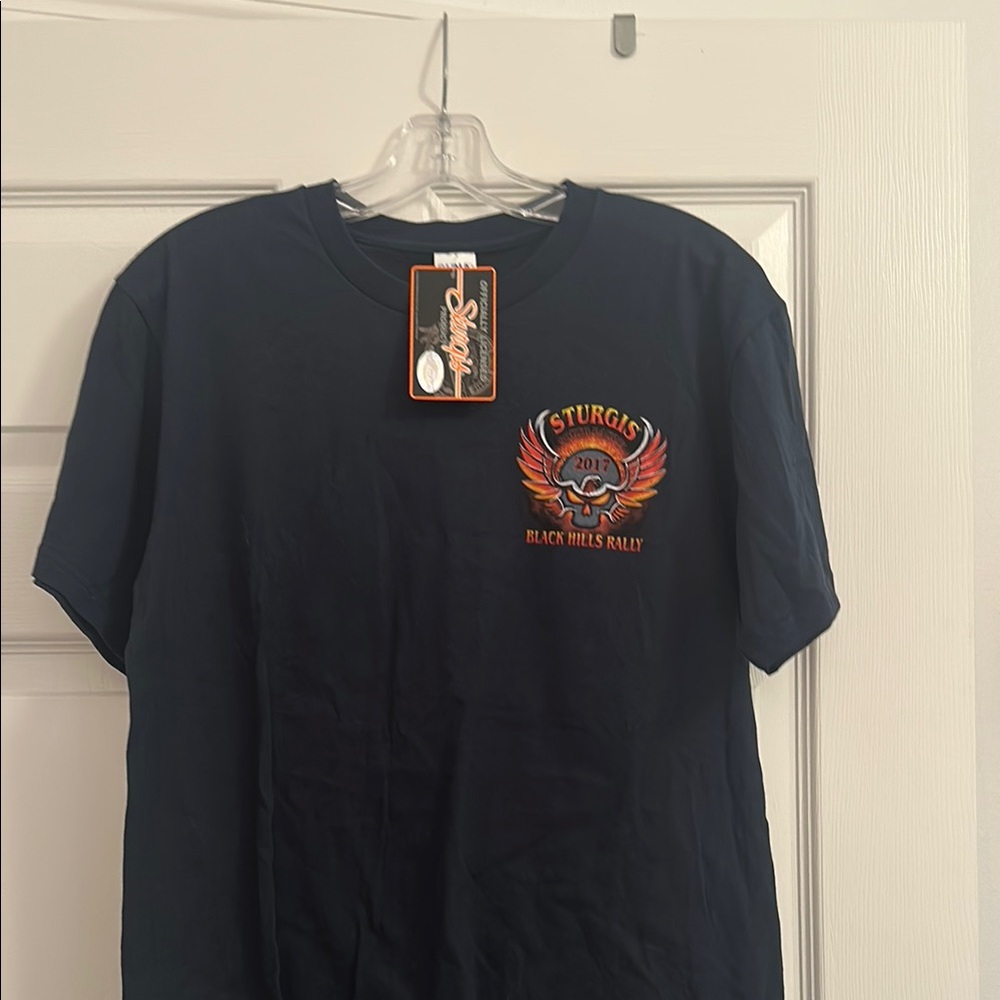 Black Hills Rally Men's Black T-Shirt